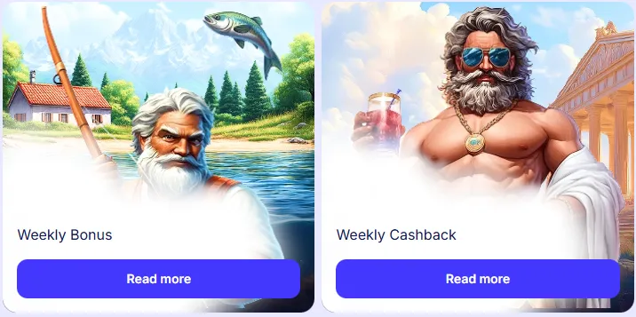 Bonuses at Fortunica Casino